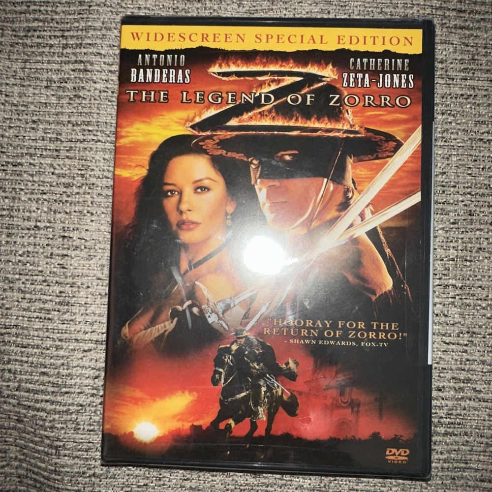 The Legend Of Zorro (DVD, 2005) Full Screen Special Edition - NEW SEALED